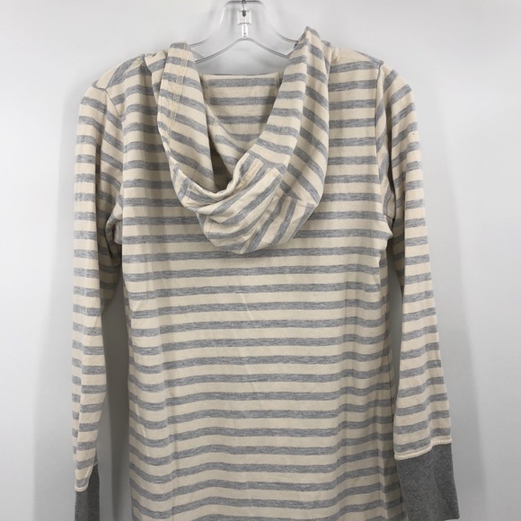 Patagonia Ahnya Hoodie Dress Long Sleeve Striped Women’s Size Small - Picture 6 of 9